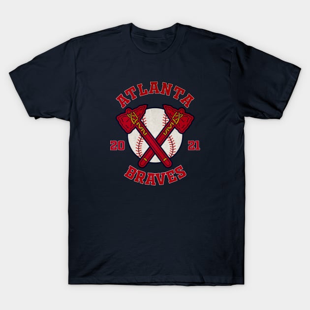 Atlanta Braves T-Shirt by Indiecate